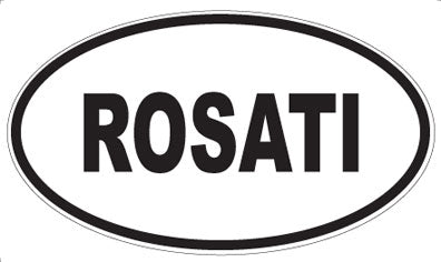 ROSATI - Oval Magnet