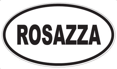 ROSAZZA - Oval Magnet