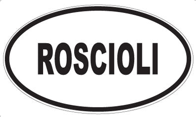 ROSCIOLI - Oval Magnet