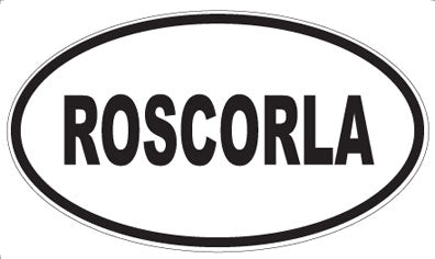 ROSCORLA - Oval Magnet