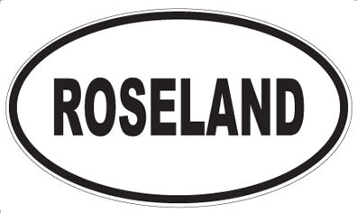 ROSELAND - Oval Magnet
