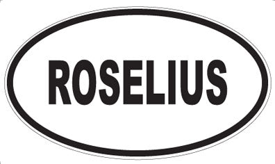 ROSELIUS - Oval Magnet