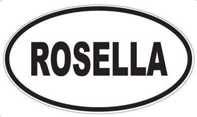 ROSELLA - Oval Magnet