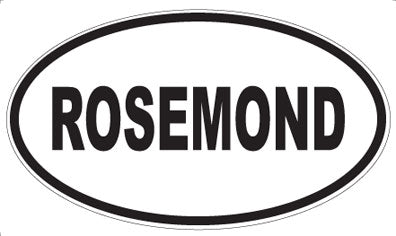 ROSEMOND - Oval Magnet