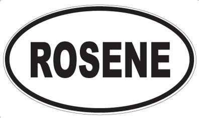 ROSENE - Oval Magnet