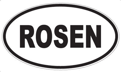 ROSEN - Oval Magnet