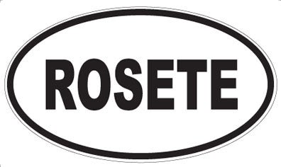 ROSETE - Oval Magnet
