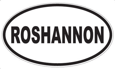 ROSHANNON - Oval Sticker