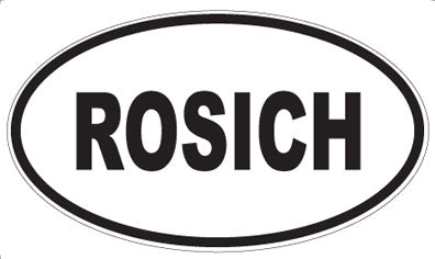 ROSICH - Oval Magnet