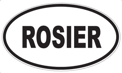 ROSIER - Oval Magnet