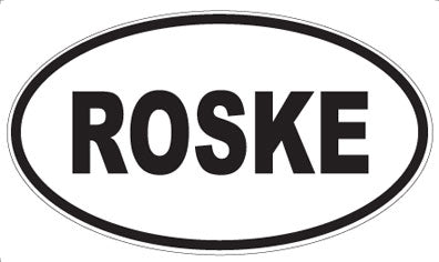 ROSKE - Oval Magnet