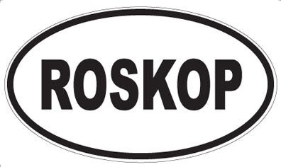 ROSKOP - Oval Magnet
