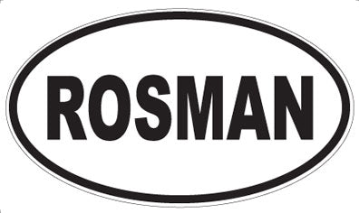 ROSMAN - Oval Magnet
