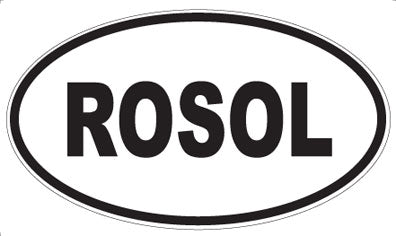 ROSOL - Oval Magnet