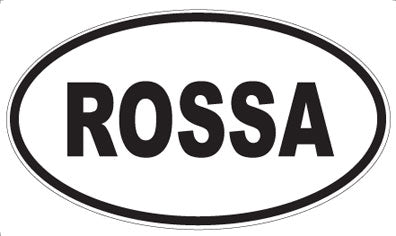 ROSSA - Oval Magnet