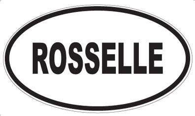 ROSSELLE - Oval Magnet