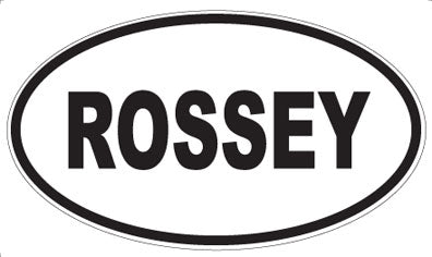 ROSSEY - Oval Magnet