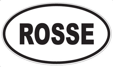 ROSSE - Oval Magnet