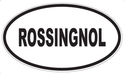 ROSSINGNOL - Oval Sticker