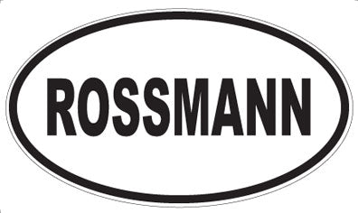 ROSSMANN - Oval Sticker