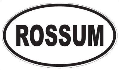ROSSUM - Oval Magnet