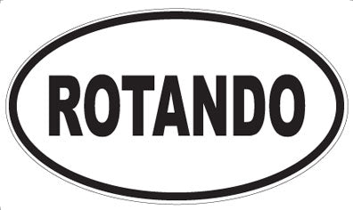 ROTANDO - Oval Magnet