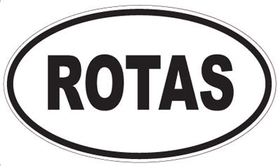 ROTAS - Oval Magnet