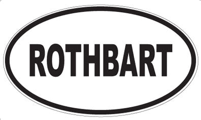 ROTHBART - Oval Magnet