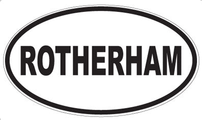 ROTHERHAM - Oval Magnet