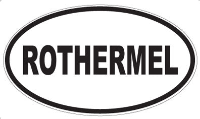 ROTHERMEL - Oval Magnet