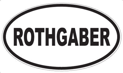 ROTHGABER - Oval Magnet