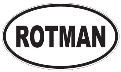 ROTMAN - Oval Magnet