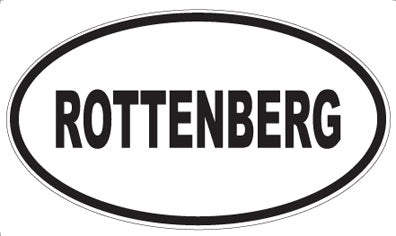 ROTTENBERG - Oval Magnet