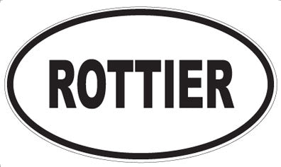 ROTTIER - Oval Magnet