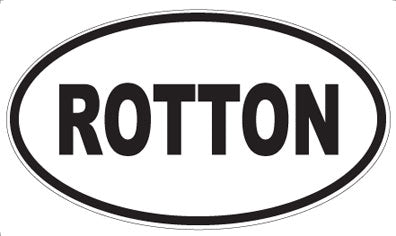 ROTTON - Oval Magnet