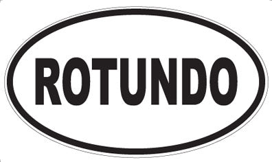 ROTUNDO - Oval Magnet