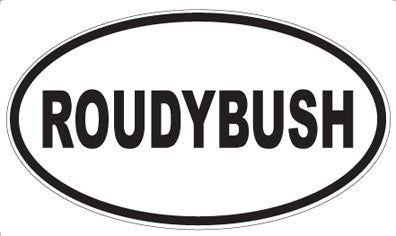 ROUDYBUSH - Oval Magnet
