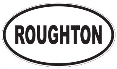 ROUGHTON - Oval Magnet
