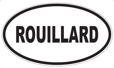 ROUILLARD - Oval Magnet