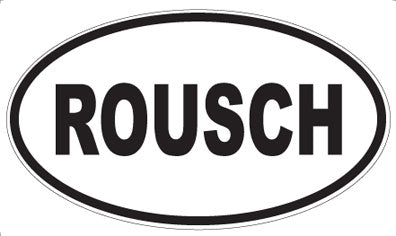 ROUSCH - Oval Magnet