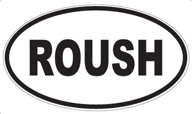 ROUSH - Oval Magnet