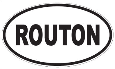 ROUTON - Oval Magnet