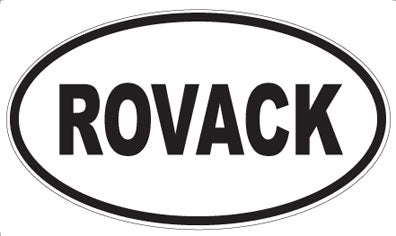 ROVACK - Oval Magnet