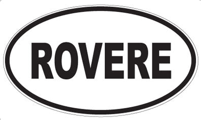 ROVERE - Oval Sticker