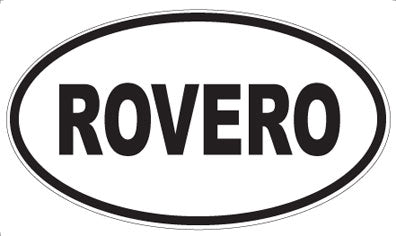 ROVERO - Oval Sticker