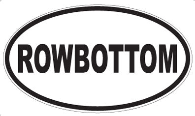 ROWBOTTOM - Oval Magnet