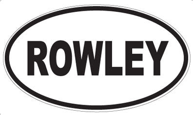 ROWLEY - Oval Sticker
