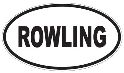 ROWLING - Oval Sticker