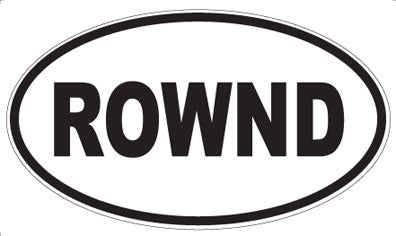ROWND - Oval Magnet