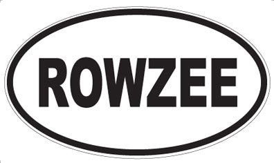 ROWZEE - Oval Magnet